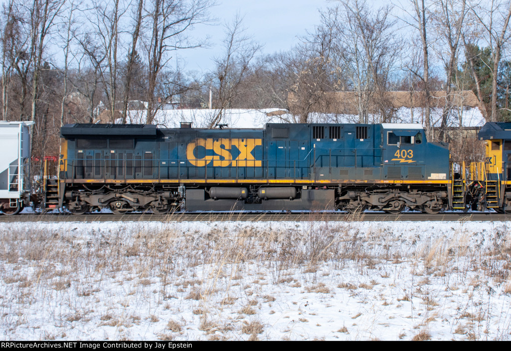 CSX 403 is second out on the day's Q426
